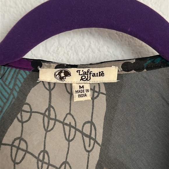 L’affaire sheet swimsuit cover tunic embellished M - Picture 2 of 10